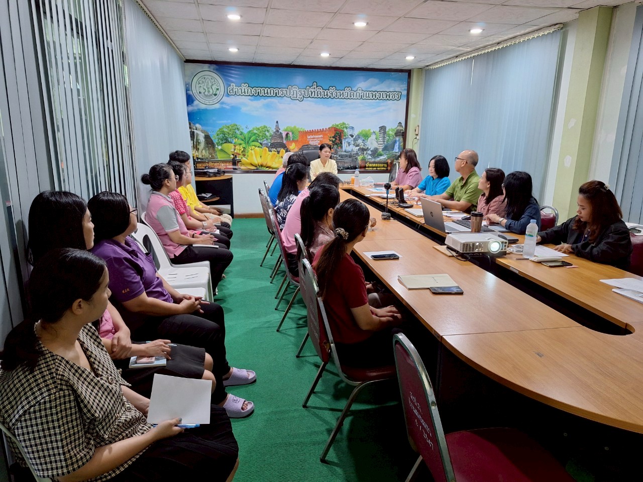 title - หัวหน้าผู้ตรวจราชการ ส.ป.ก. ประชุมตรวจราชการและติดตามความก้าวหน้าผลการดำเนินงานตามแผนการตรวจราชการของผู้ตรวจราชการ ส.ป.ก. ประจำปีงบประมาณ พ.ศ. 2568 รอบที่ 2 เขตตรวจราชการที่ 18 จังหวัดกำแพงเพชร